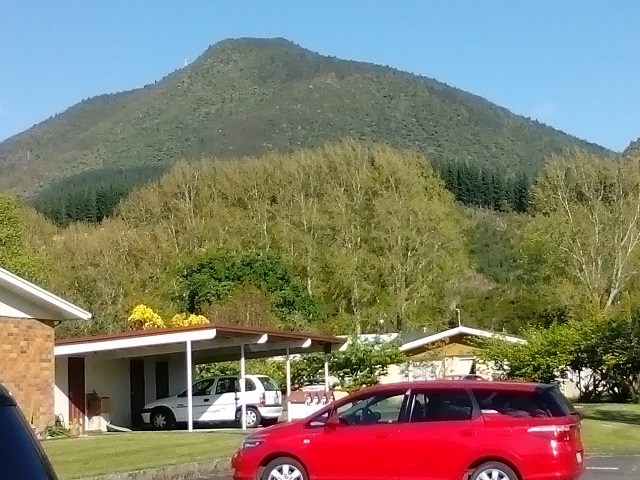 View from Kawerau Clubrooms
